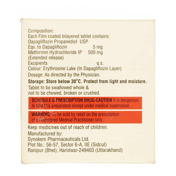 Dapaturn M 5mg Strip Of 10 Tablets