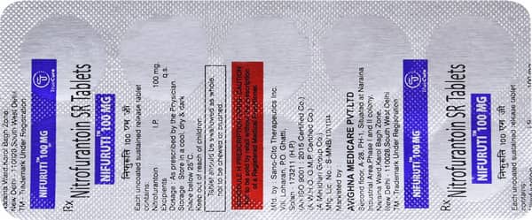 Nifuruti 100mg Strip Of 10 Tablets