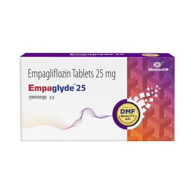 Empaglyde 25mg Strip Of 10 Tablets
