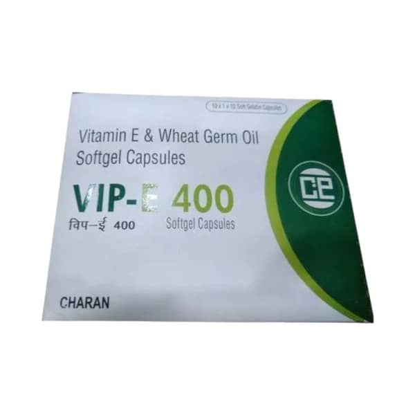 Vip E 400Mg Strip Of 10 Softgel Capsules