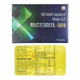 Misential 369 Strip Of 10 Softgel Capsules