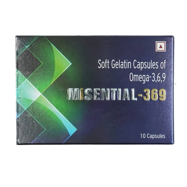 Misential 369 Strip Of 10 Softgel Capsules