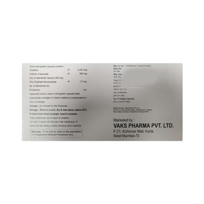 Mitocal Ct Strip Of 15 Softgel Capsules