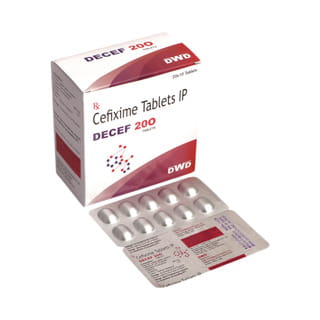 Decef 200 Mg Tablet 10