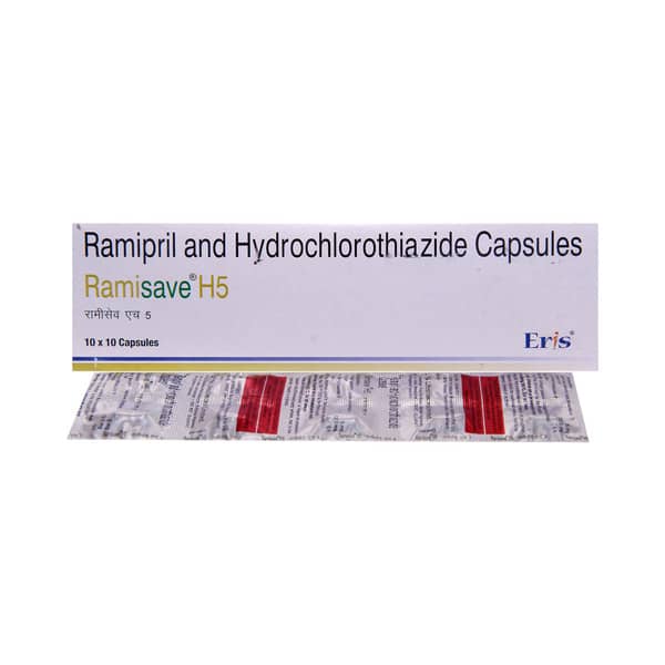 Ramisave H 5mg Strip Of 15 Capsules