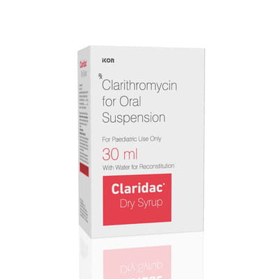 Claridac 125mg Bottle Of 30ml Dry Syrup