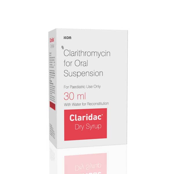 Claridac 125mg Bottle Of 30ml Dry Syrup