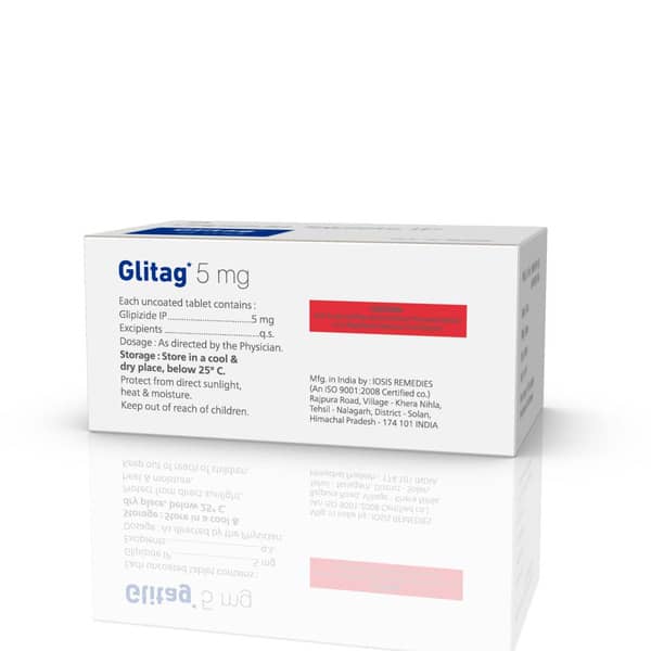 Glitag 5mg Strip Of 10 Tablets