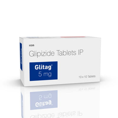 Glitag 5mg Strip Of 10 Tablets