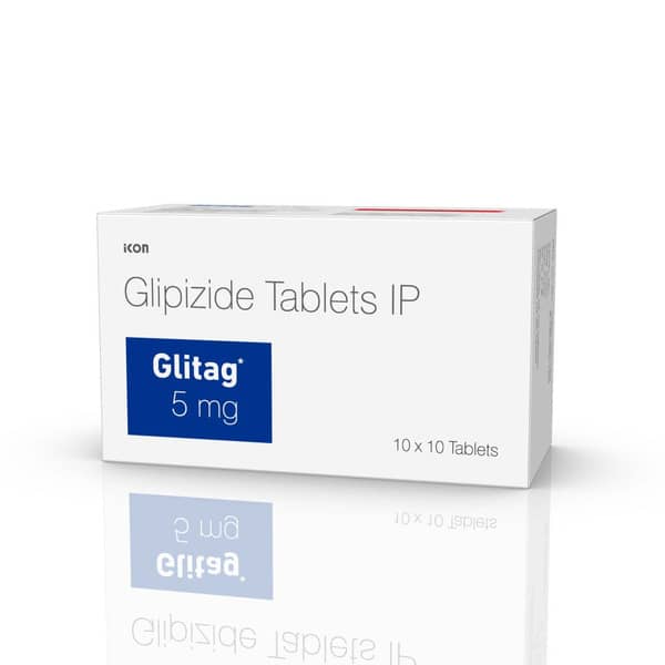 Glitag 5mg Strip Of 10 Tablets