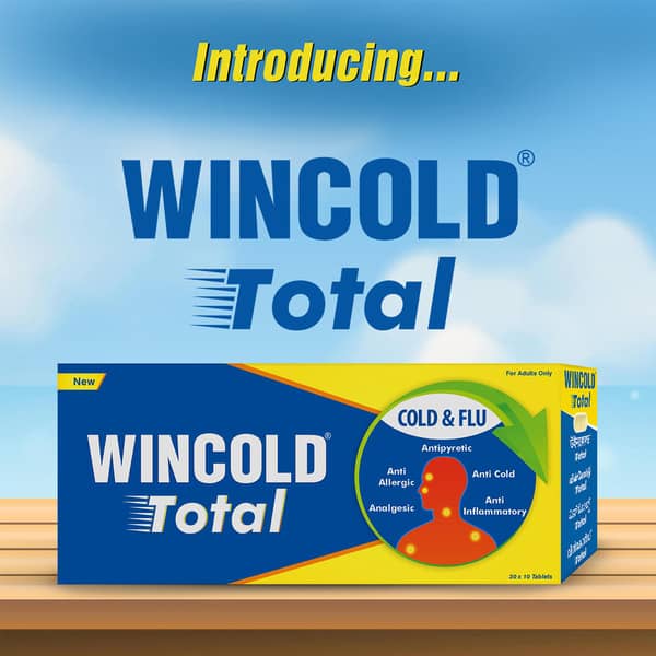 New Wincold Total Strip Of 10 Tablets
