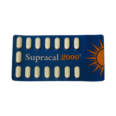 Supracal 2000 Strip Of 15 Tablets
