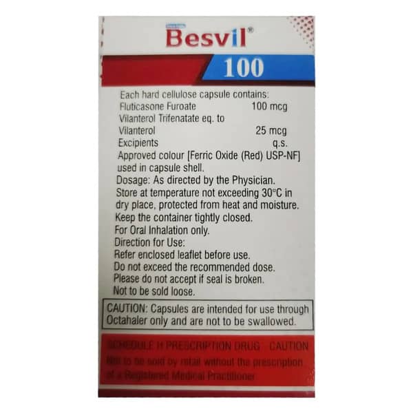 Besvil 100mcg Box Of 30 Octacaps