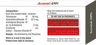 Acmetel Amh Strip Of 10 Tablets