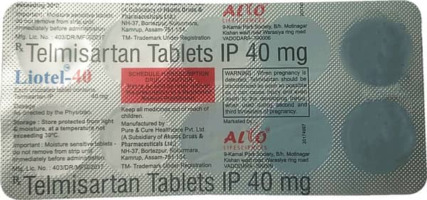 Liotel 40Mg Strip Of 10 Tablets