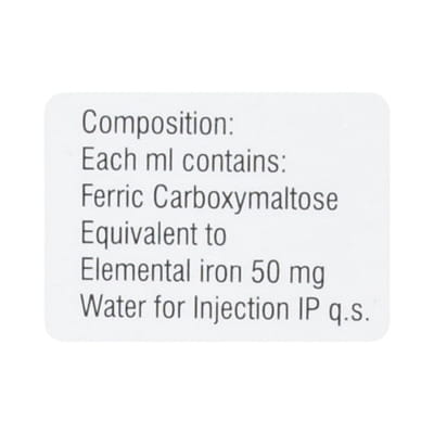 Raricap Fcm 50mg Vial Of 10ml Solution For Injection