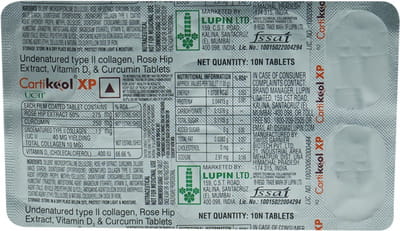 Cartikool Xp Strip Of 10 Tablets