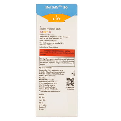 Refsav 50mg Strip Of 14 Tablets