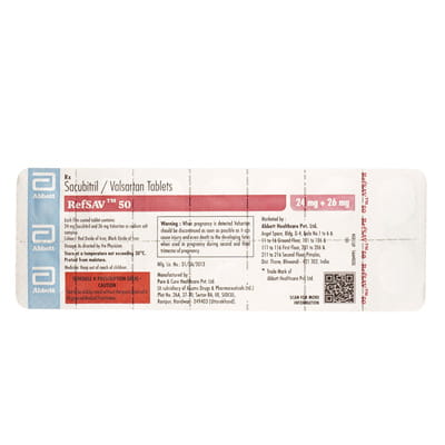 Refsav 50mg Strip Of 14 Tablets