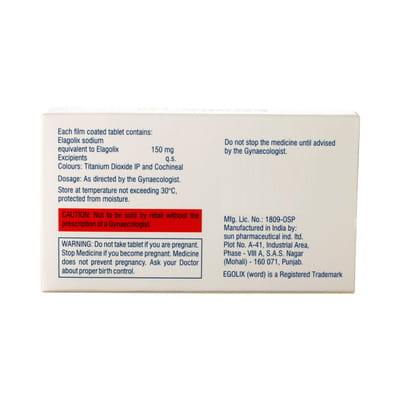 Egolix 150mg Strip Of 10 Tablets