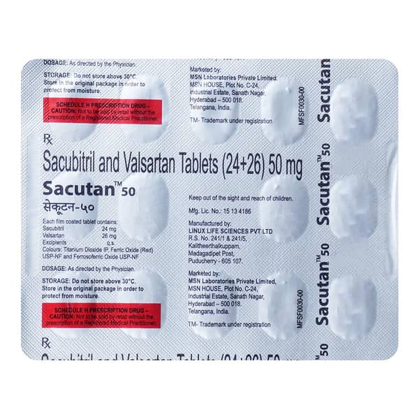 Sacutan 50 Strip Of 14 Tablets