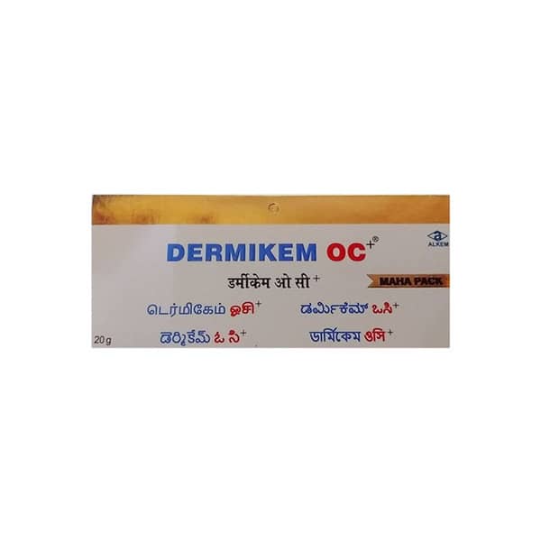 Dermikem Oc Plus Tube Of 20gm Cream