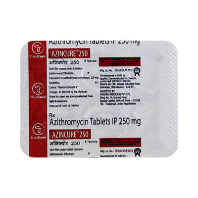 Azincure 250mg Strip Of 10 Tablets