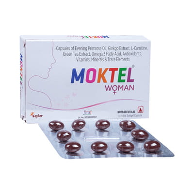 Moktel Woman Plus Strip Of 10 Capsules
