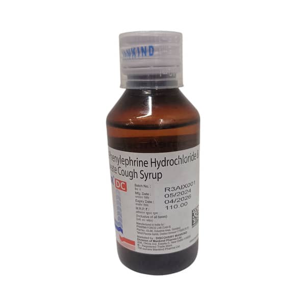 Codistar Dc Bottle Of 100ml Dry Cough Syrup