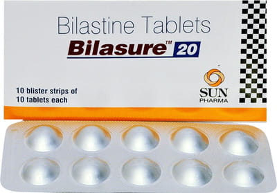 Bilasure 20mg Strip Of 10 Tablets