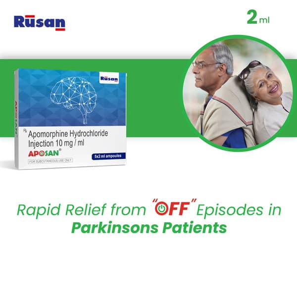 Aposan 10Mg Ampoule Of 2Ml Injection (Pack Of 5)