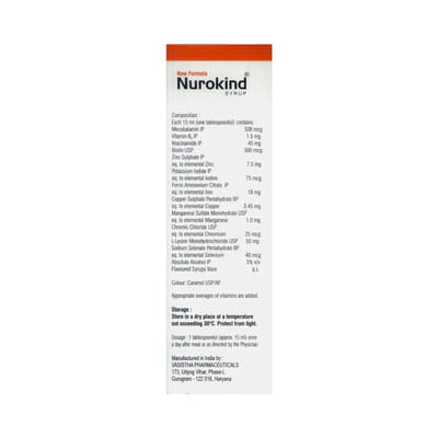 Nurokind Plus Bottle Of 210ml Syrup