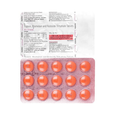 Actiheal Strip Of 15 Tablets