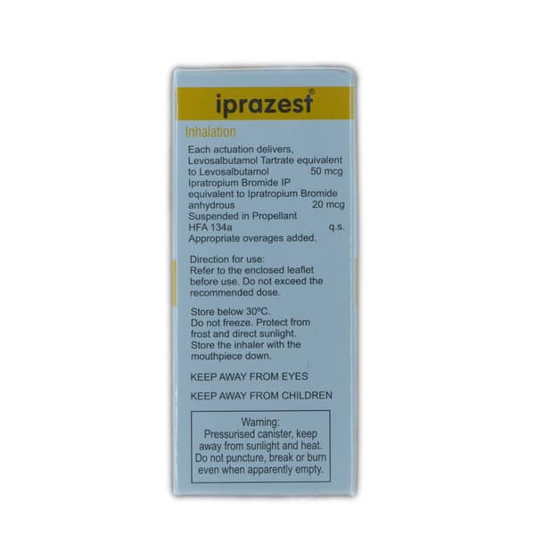 Iprazest 50/20mcg Box Of 120 Metered Dose Inhaler