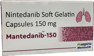 Mantedanib 150mg Strip Of 10 Softgel Capsules