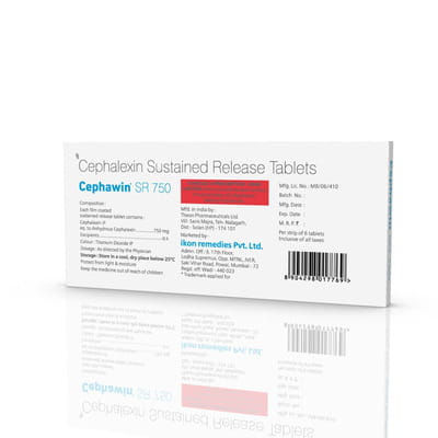 Cephawin Sr 750mg Strip Of 6 Tablets