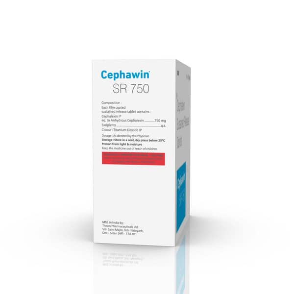 Cephawin Sr 750mg Strip Of 6 Tablets
