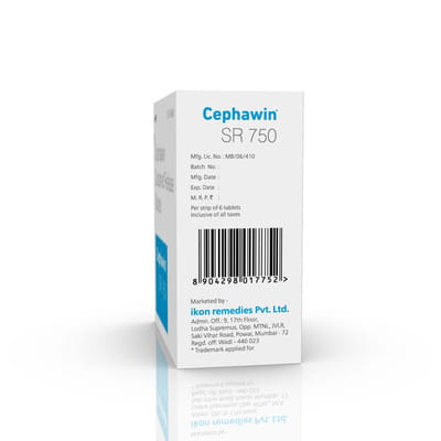 Cephawin Sr 750mg Strip Of 6 Tablets