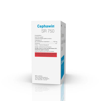 Cephawin Sr 750mg Strip Of 6 Tablets