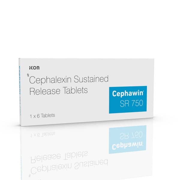 Cephawin Sr 750mg Strip Of 6 Tablets