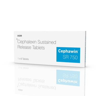 Cephawin Sr 750mg Strip Of 6 Tablets