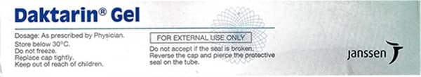 Daktarin Tube Of 40gm Gel
