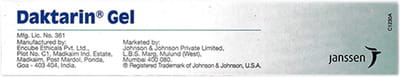 Daktarin Tube Of 40gm Gel