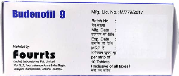 Budenofil 9mg Strip Of 10 Tablets