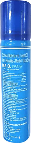 Dfo Bottle Of 60gm Spray