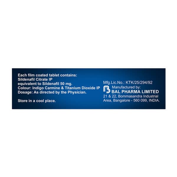 Seregra 50Mg Strip Of 4 Tablets