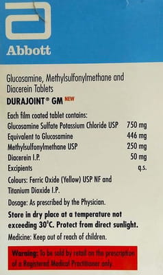 Durajoint Gm New Strip Of 10 Tablets