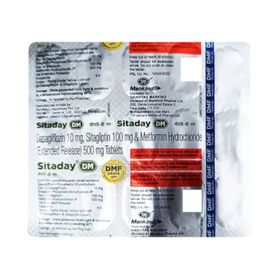 Sitaday Dm Strip Of 15 Tablets