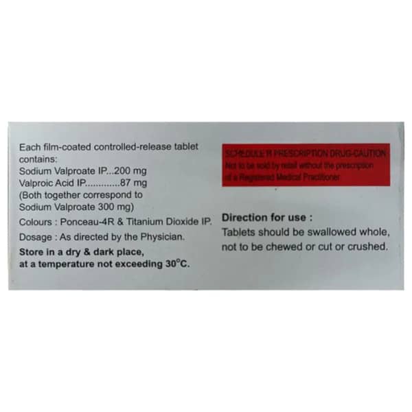Valprid Cr 300mg Strip Of 15 Tablets