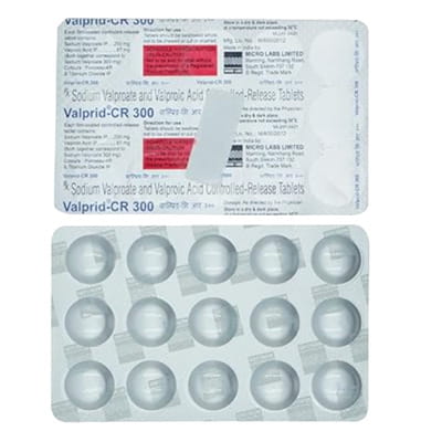 Valprid Cr 300mg Strip Of 15 Tablets